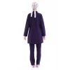 Tesettür Forma Takımı Full Çıtçıt - 5519 Bahar Mor