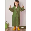Yağmurluk Unisex Çocuk - Haki