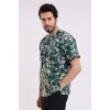 Zarf Yaka Erkek Desenli Üst - 3913 Asker