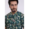 Zarf Yaka Erkek Desenli Üst - 3913 Asker