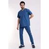 Zarf Yaka Erkek Takım - 37 Petrol Mavi