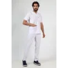 Zarf Yaka Erkek Takım - Beyaz