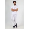 Zarf Yaka Erkek Takım - Beyaz