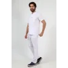 Zarf Yaka Erkek Takım - Beyaz