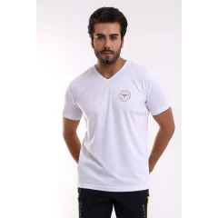 112 Dry Touch Unisex Kısa Kol Tshirt - Beyaz