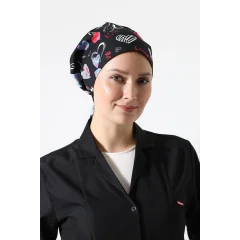 Tesettür Bone - 5003 Siyah Love