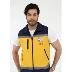 Təcili Yardım UNİSEX Yazlık REFLEKTÖRLÜ Yelek - Sarı