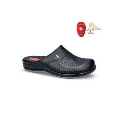 Ceyo 9844 Flex-1 Kadın Sabo Terlik - Siyah