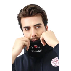 Acil Sağlık Boyunluk Baf - Siyah