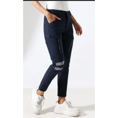 Acil Sağlık Soft Shell Outdor Kışlık Kadın Pantolon - Lacivert