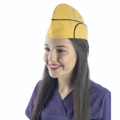 Aşçı Kayık Kep - Sarı-Siyah Biye