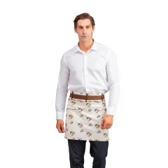 Bel Önlük Kemerli Kahve