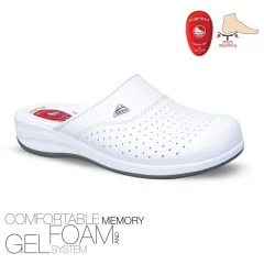 Beyaz Ceyo 9844 Flex-1 Kadın Sabo Terlik