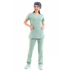 Bflex Unisex Likralı Yarasa Kol Takım - 6428 Çağla Yeşili