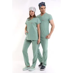 Bflex Unisex Likralı Yarasa Kol Takım - 6428 Çağla Yeşili