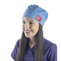 Bone Bayrak İşlemeli - 106 Mavi