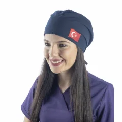 Bone Bayrak İşlemeli - 122 Lacivert