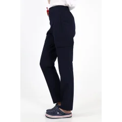 Comfort Düz Pantolon Unisex - Lacivert