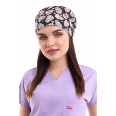 Dijital Desenli Bone - 6532 Kuru Kafa