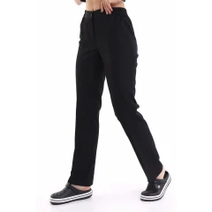 Kadın Alpaka Pantolon - Siyah