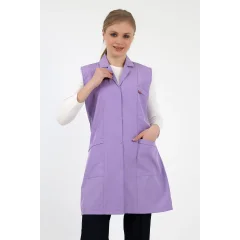 Kadın Kolsuz Önlük - Lila