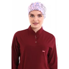 Tesettür Bone - 9003 Love Pembe