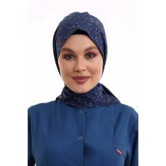 Tesettür Boyun Bağlamalı Bone - 9005 Müzik