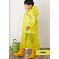 Yağmurluk Unisex Çocuk - Sarı