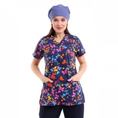 Yarasa Kol Desenli Unisex Tek Üst - 5006 Kelebek