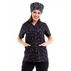 Zarf Yaka Desenli Üst - 1904 Kemal Atatürk