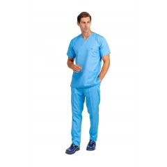 Zarf Yaka Erkek Takım - 31 Açık Mavi