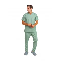 Zarf Yaka Erkek Takım - 63 Çağla Yeşili