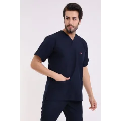 Zarf Yaka Erkek Tek Üst - 47 Lacivert