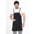 Barista Askılı Önlük Tek Cepli - Füme