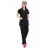 Bflex Unisex Likralı Yarasa Kol Takım - 6403 Siyah