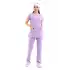 Bflex Unisex Likralı Yarasa Kol Takım - 6419 Lila