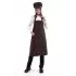 Desenli Askılı Önlük - 3105 Pasta Desenli