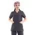 Zarf Yaka Kadın Tek Üst - 51 Füme