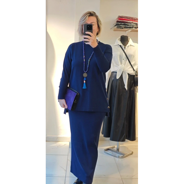 Lacivert Triko Takım