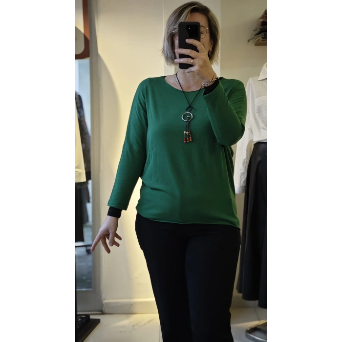 Zümrüt Yeşili Triko