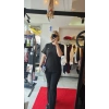 Siyah Nakışlı Basic Tişört
