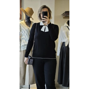 Kontrast Fiyonk Detaylı Triko