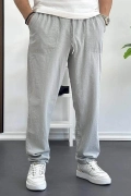 Erkek Baggy Kalıp Pantolon Gri Edw130