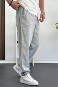Erkek Baggy Kalıp Pantolon Gri Edw130