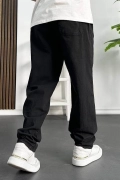 Erkek Baggy Kalıp Pantolon Siyah Edw130