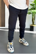 Erkek Fit Kesim Eşofman Altı Lacivert Edw229