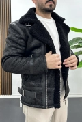 Erkek Kuzey Yaka İçi Kürklü Mont Edw431