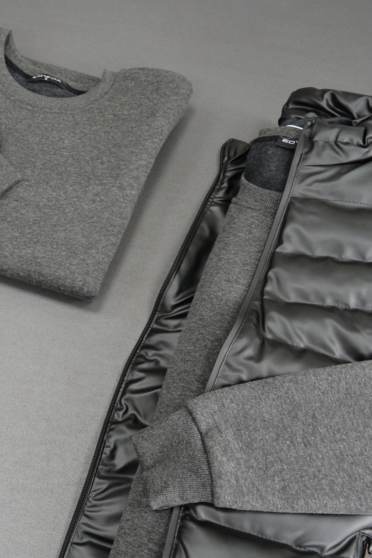 Erkek Yelek Sweat Pantolon 3lü Takım Edw168