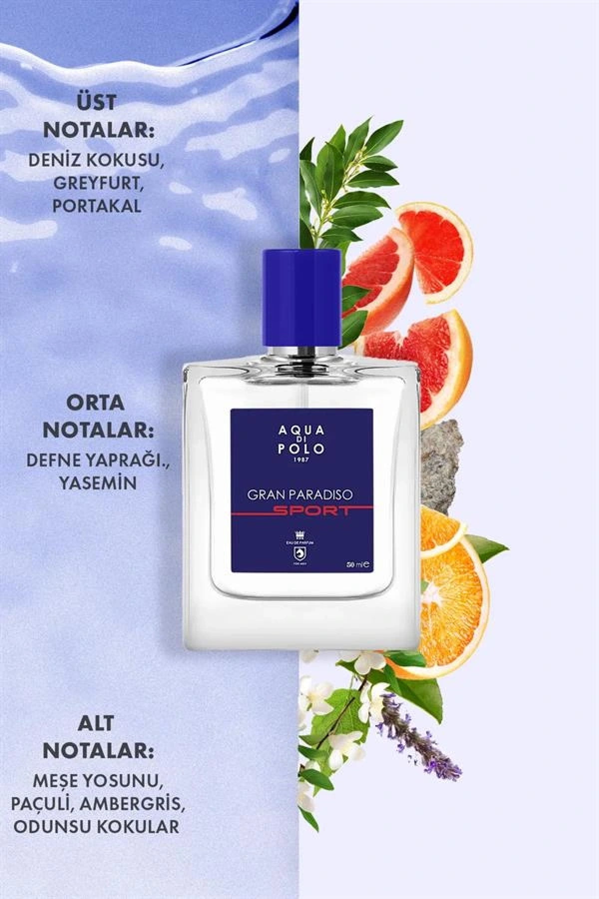 Gran Paradiso Sport 50 Ml Edp Erkek Parfüm