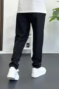 Erkek Beli Lastikli Jogger Pantolon Siyah Edw354